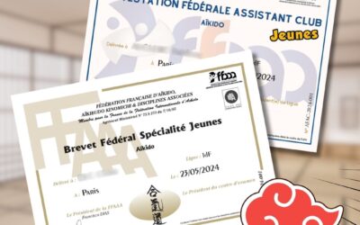 Premiers diplômes AFAC et BFSJ délivrés